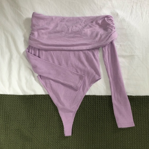 Out From Under Ovelia Off-The-Shoulder Bodysuit - Picture 2 of 7